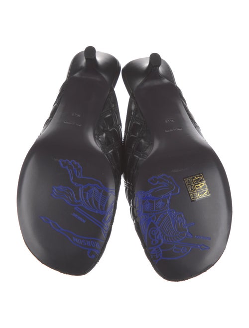 Burberry Leather Mules