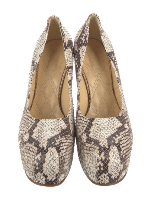 Burberry Canvas Printed Pumps