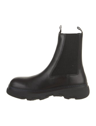 Burberry Leather Chelsea Boots