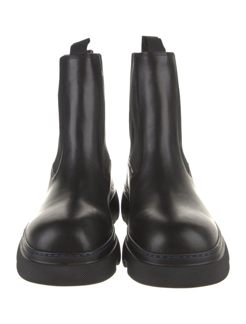 Burberry Leather Chelsea Boots