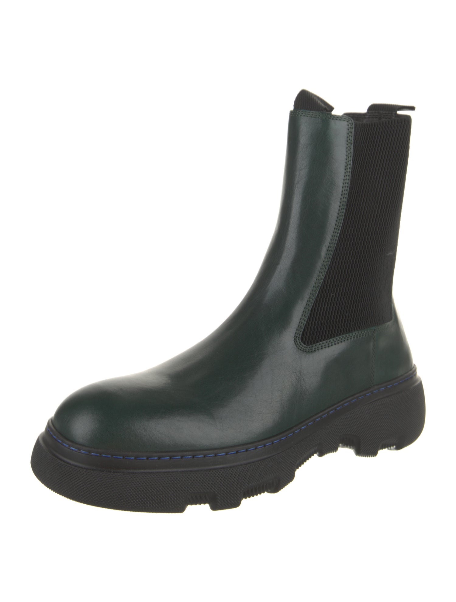 Burberry Leather Chelsea Boots w/ Tags