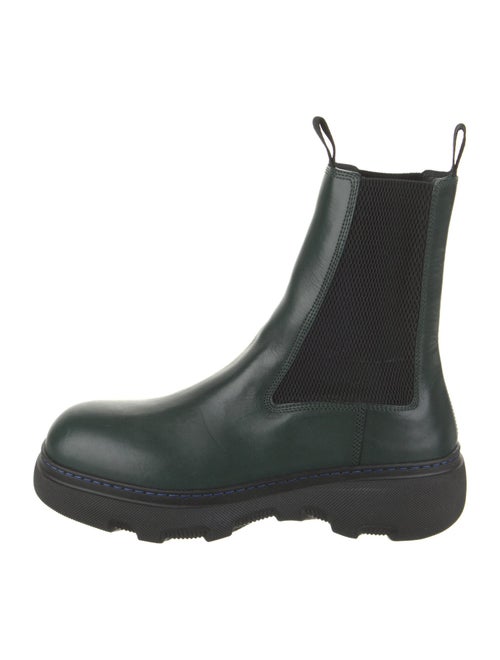Burberry Leather Chelsea Boots