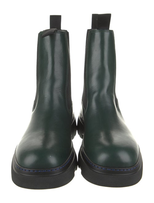 Burberry Leather Chelsea Boots
