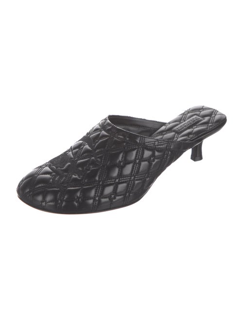 Burberry Leather Mules