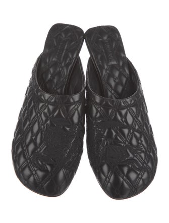 Burberry Leather Mules