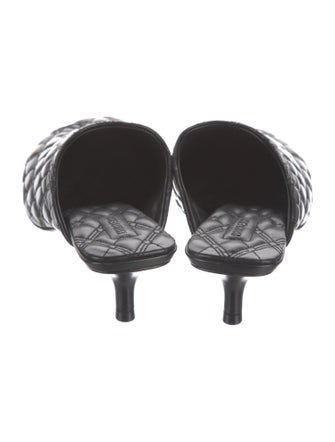 Burberry Leather Mules