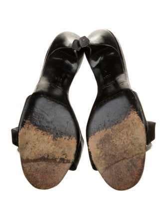 Burberry Leather Slides