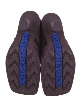 Burberry Suede Mules