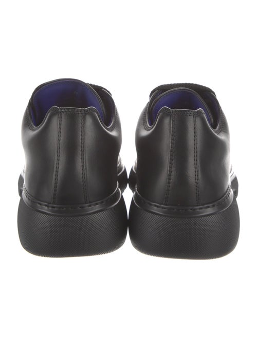 Burberry Leather Printed Sneakers