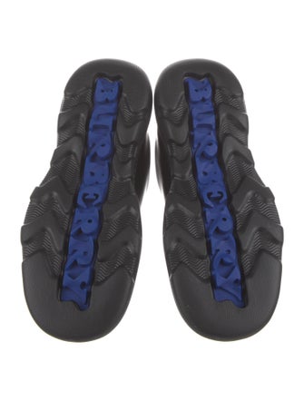 Burberry Leather Printed Sneakers