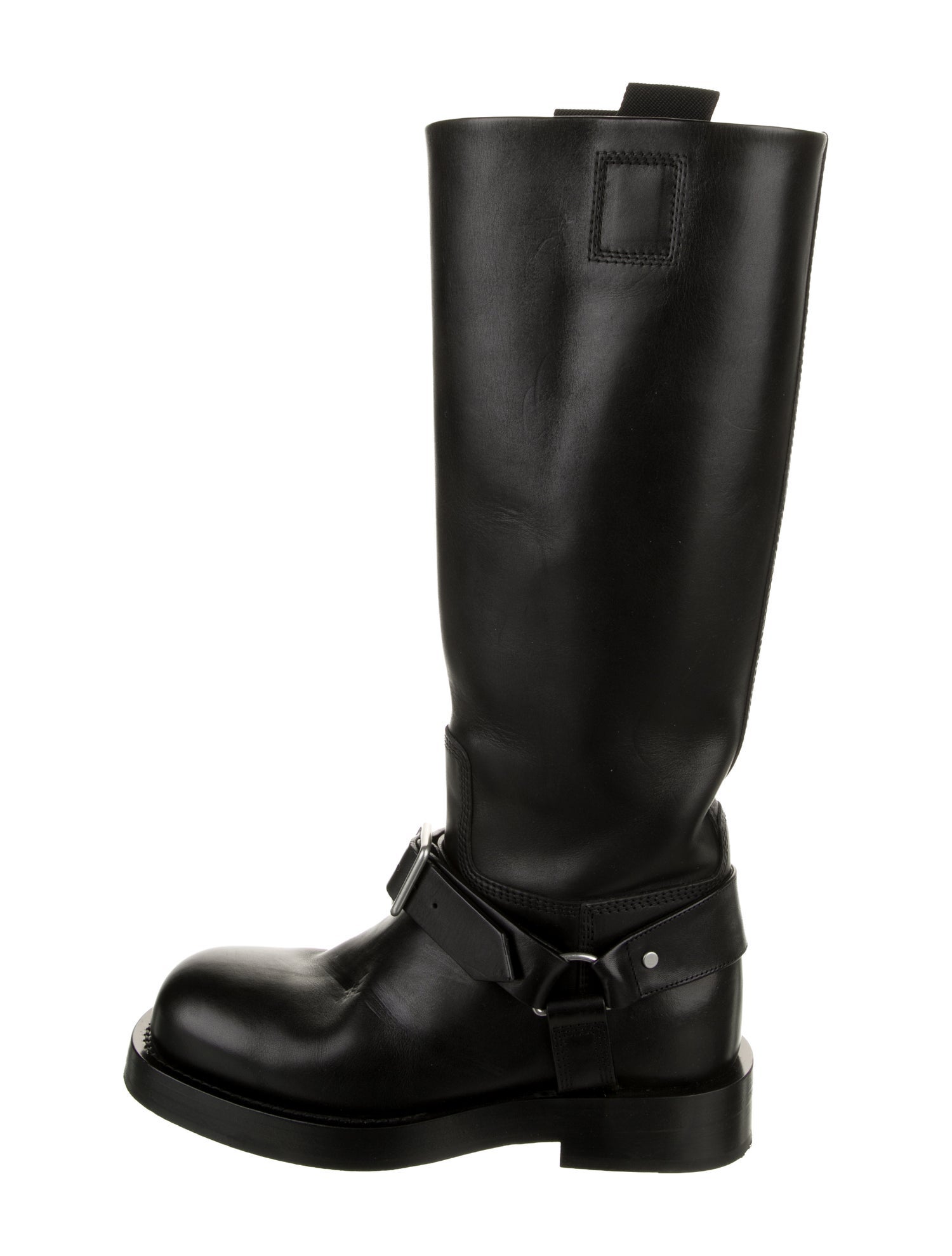 Burberry Leather Riding Boots