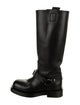 Burberry Leather Riding Boots