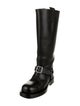 Burberry Leather Riding Boots