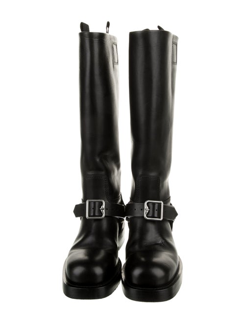Burberry Leather Riding Boots
