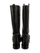 Burberry Leather Riding Boots