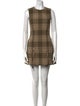 Burberry Wool Mini Dress
