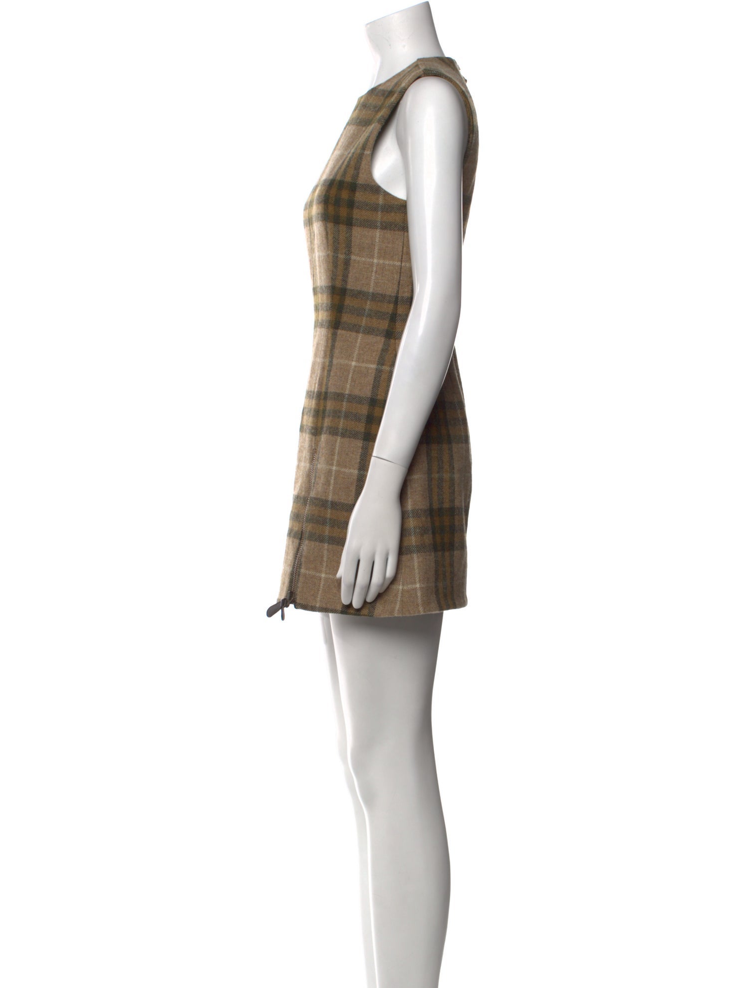 Burberry Wool Mini Dress