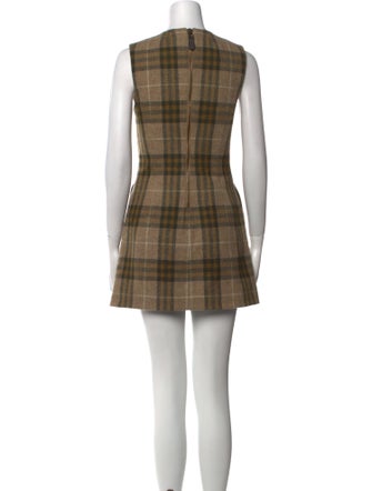 Burberry Wool Mini Dress