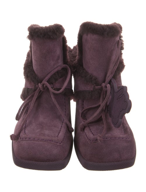 Burberry Suede Mules