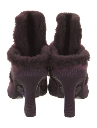 Burberry Suede Mules