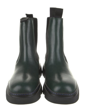 Burberry Leather Chelsea Boots