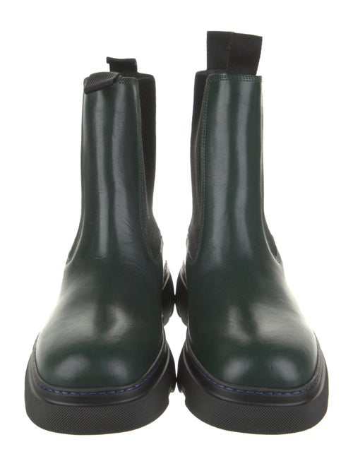 Burberry Leather Chelsea Boots