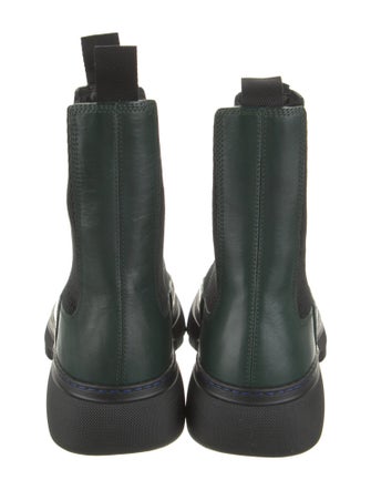Burberry Leather Chelsea Boots