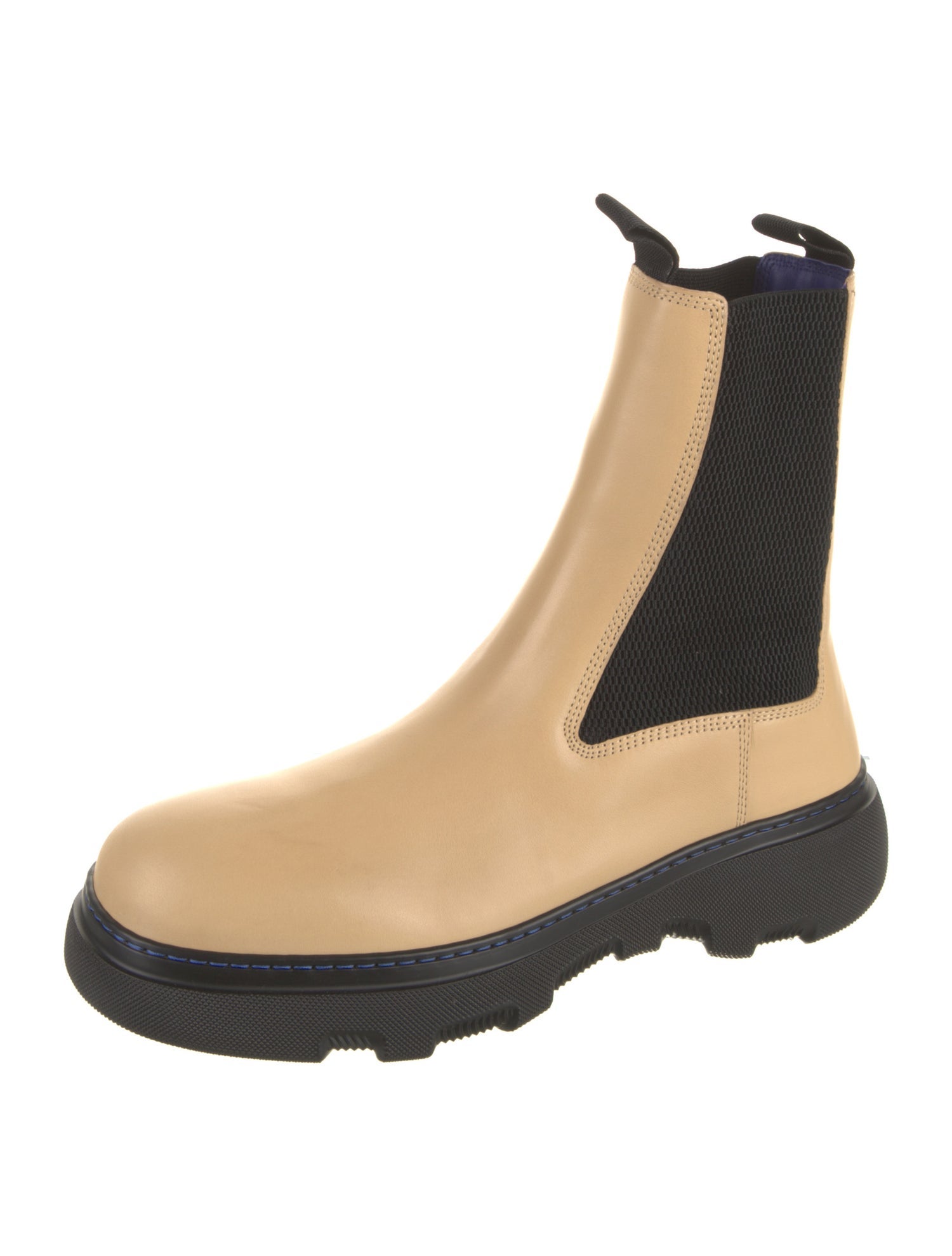 Burberry Leather Chelsea Boots