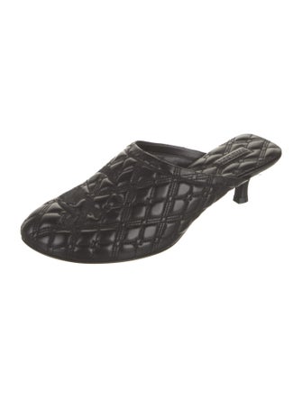 Burberry Leather Mules