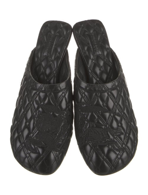 Burberry Leather Mules