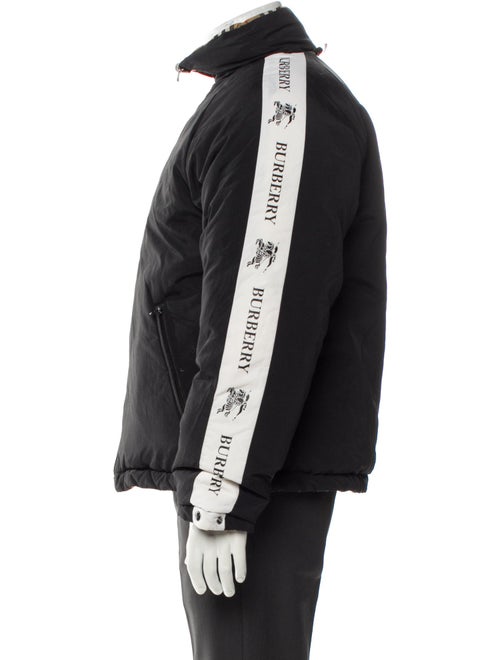 Burberry House Check Pattern Puffer Coat