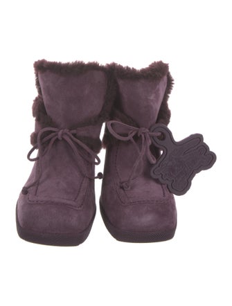 Burberry Suede Mules