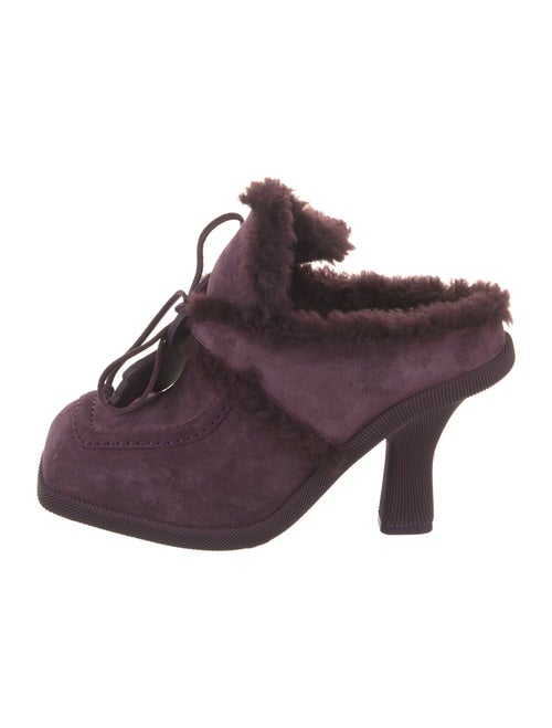 Burberry Suede Pumps