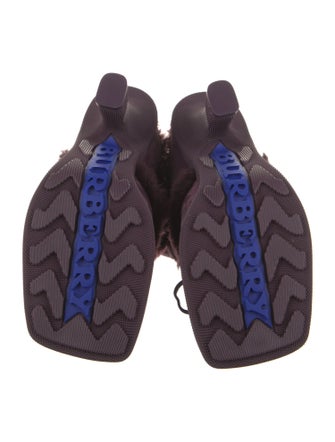 Burberry Suede Pumps