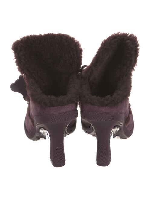 Burberry Suede Mules