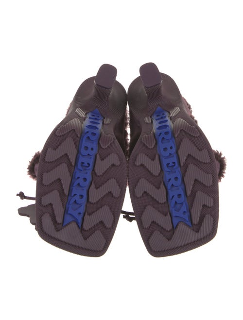 Burberry Suede Mules