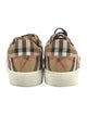 Burberry Rainbow Check Canvas Sneakers