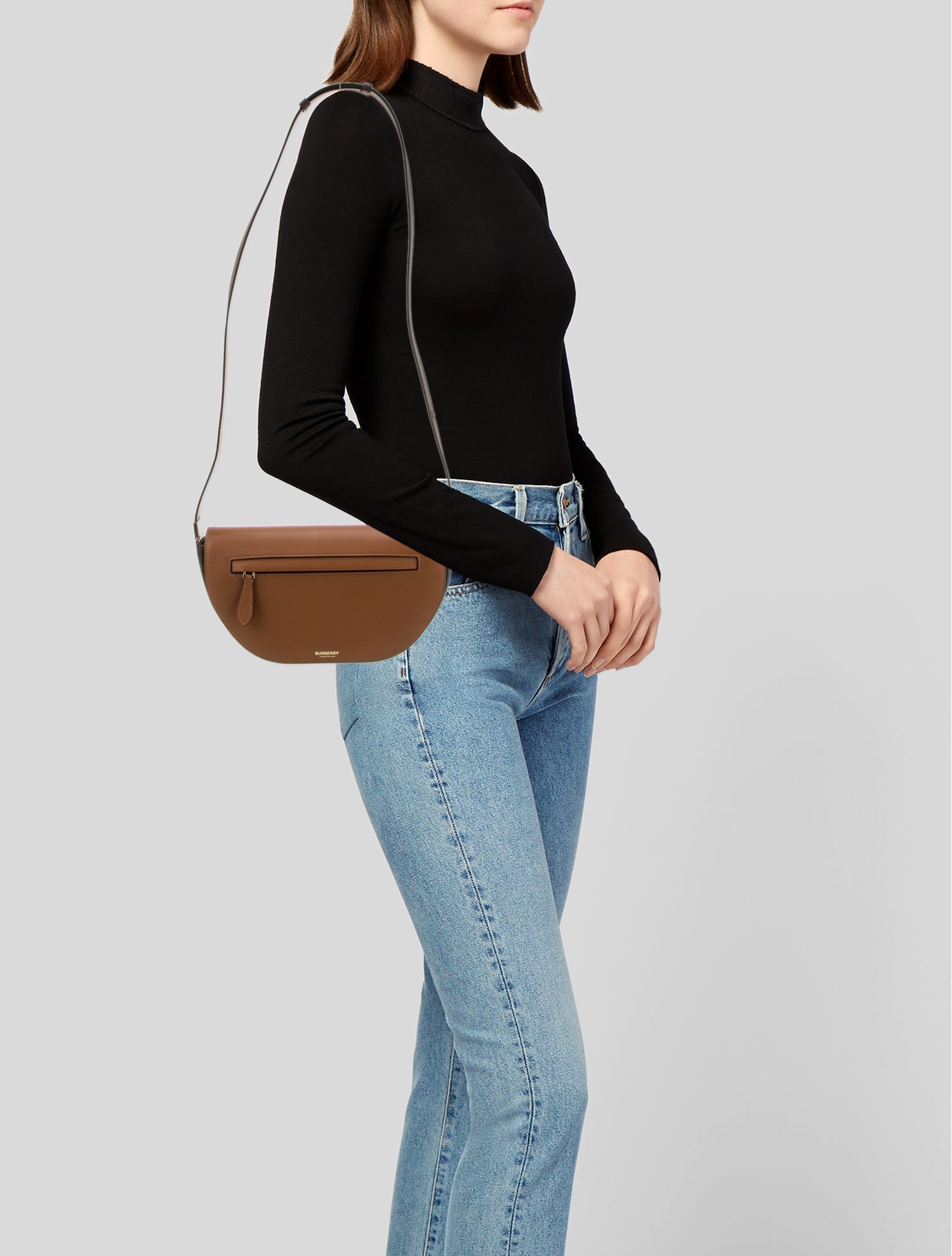 Burberry Leather Shoulder Bag