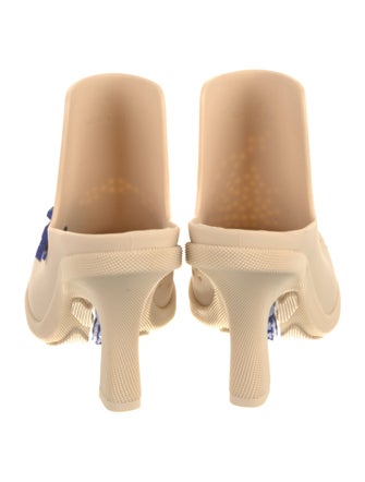 Burberry Rubber Mules