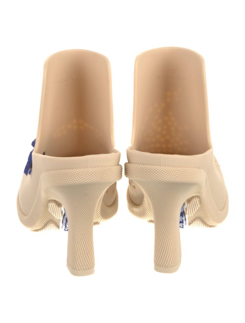 Burberry Rubber Mules