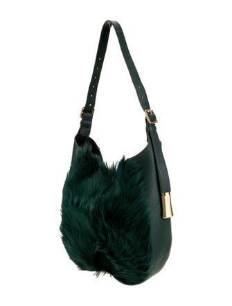 Burberry Leather Bucket Bag