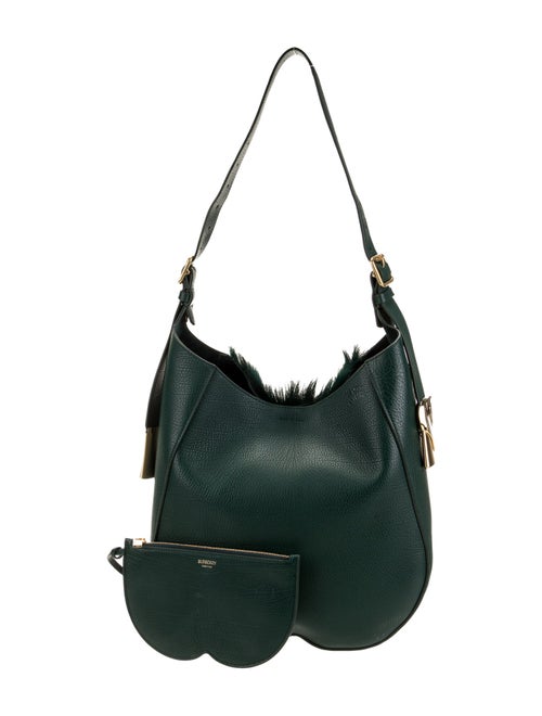 Burberry Leather Bucket Bag