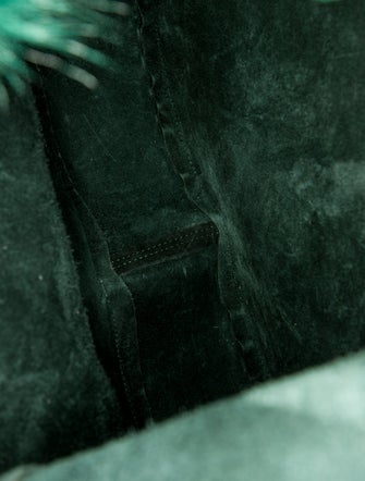 Burberry Leather Bucket Bag