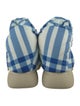 Burberry Rubber Plaid Print Rain Boots