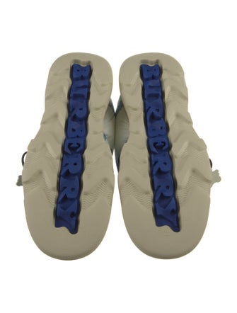 Burberry Rubber Plaid Print Rain Boots