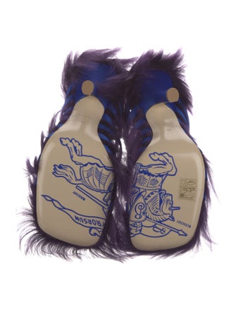 Burberry T-Strap Sandals