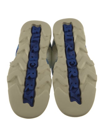 Burberry Rubber Plaid Print Rain Boots