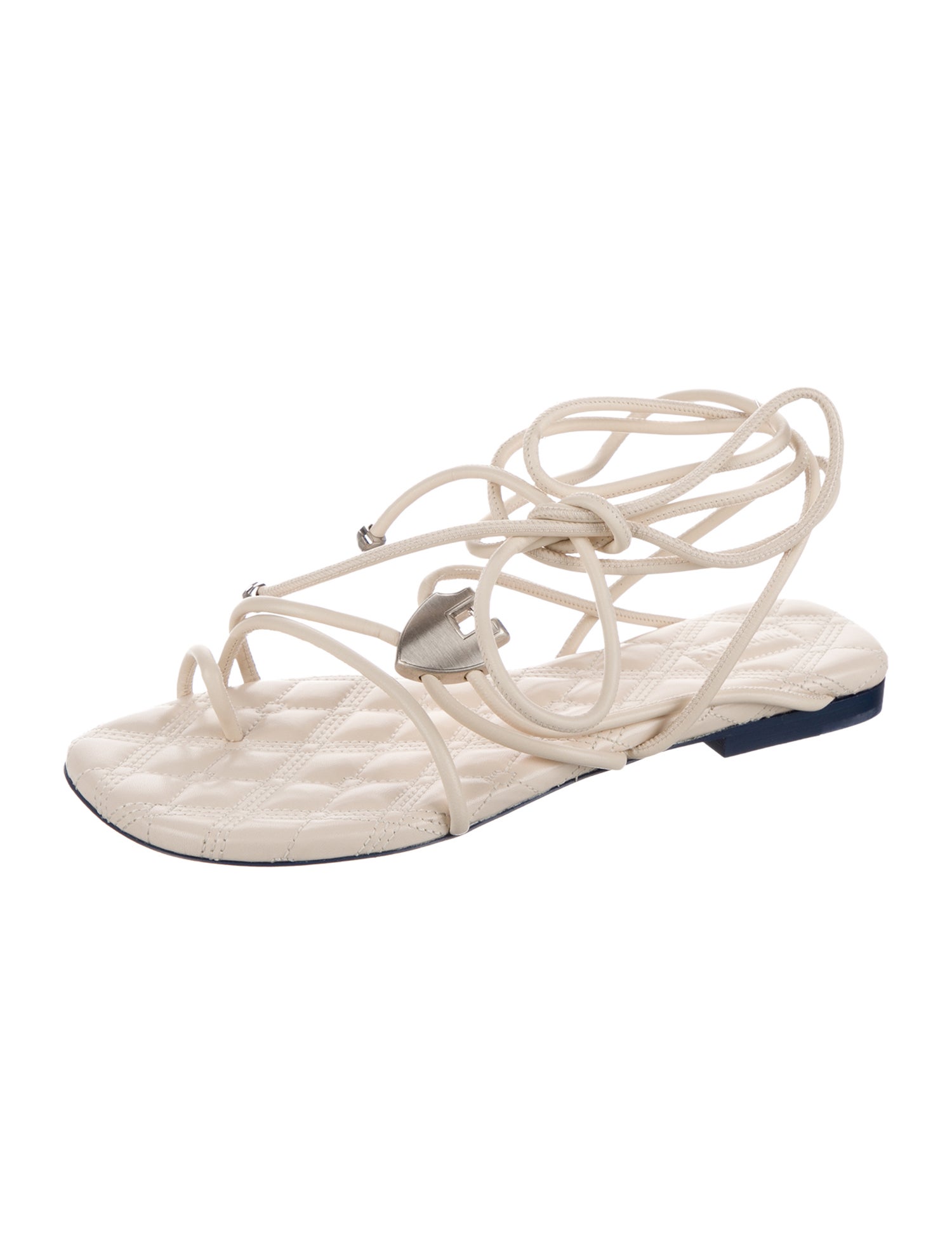 Burberry Leather Gladiator Sandals