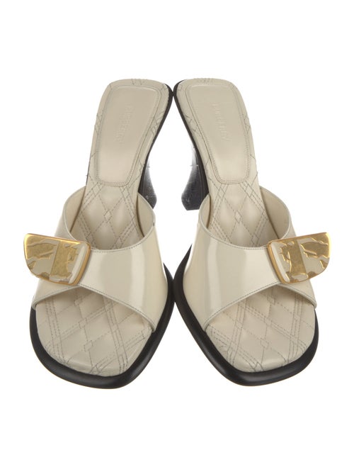 Burberry Leather Slides