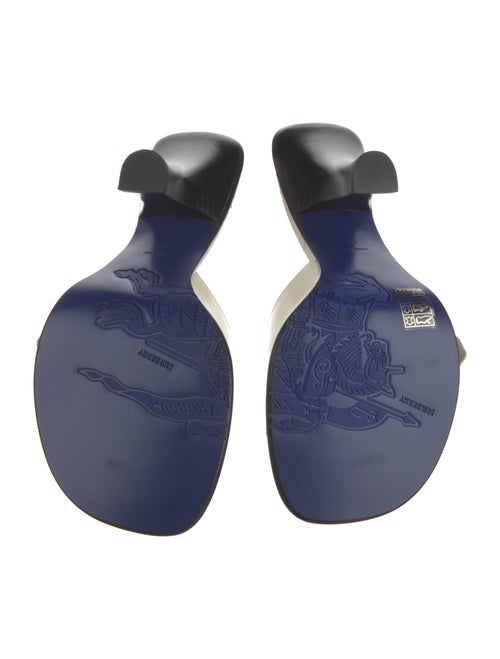 Burberry Leather Slides